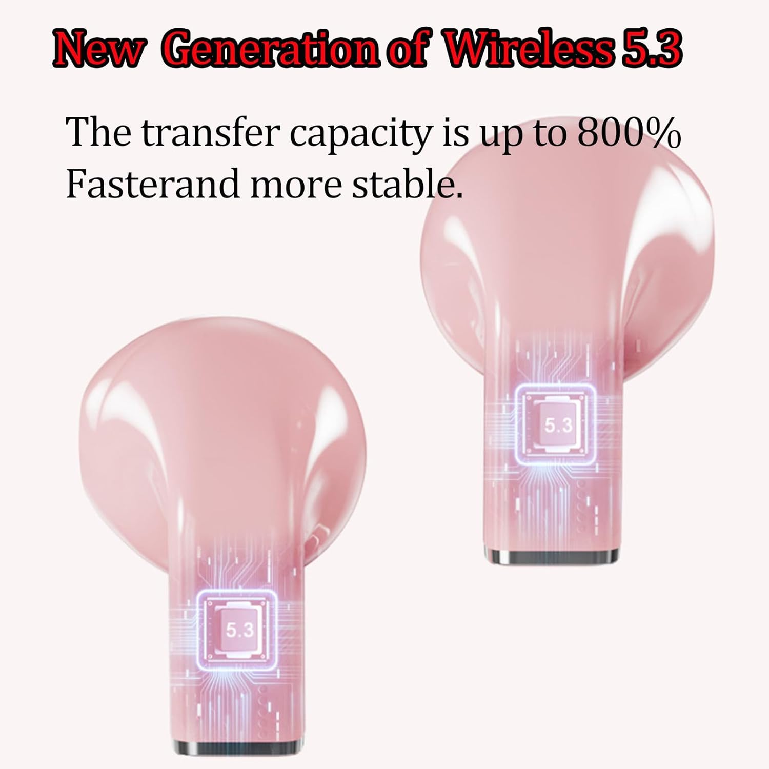 ORANGLES Tipe Stereo Bass Earbuds – Wireless Bluetooth Headset - detailed closeup view - illustrating benefits - Image 3 of 6 | created for all | Shop Tipe Stereo Bass Earbuds – Wireless Bluetooth Headset North Carolina | Free Shipping ORANGLES