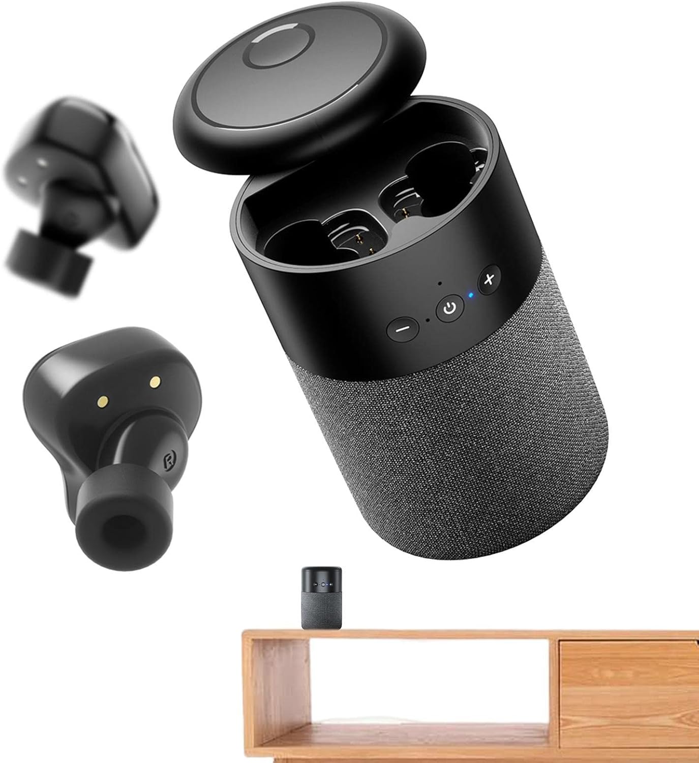 ORANGLES Bluetooth Speaker Headset – Portable Wireless Stereo Sound - elegant presentation - exhibiting components - Image 6 of 6 | ideal for home | Discount on Bluetooth Speaker Headset – Portable Wireless Stereo Sound Virginia | Free Shipping ORANGLES