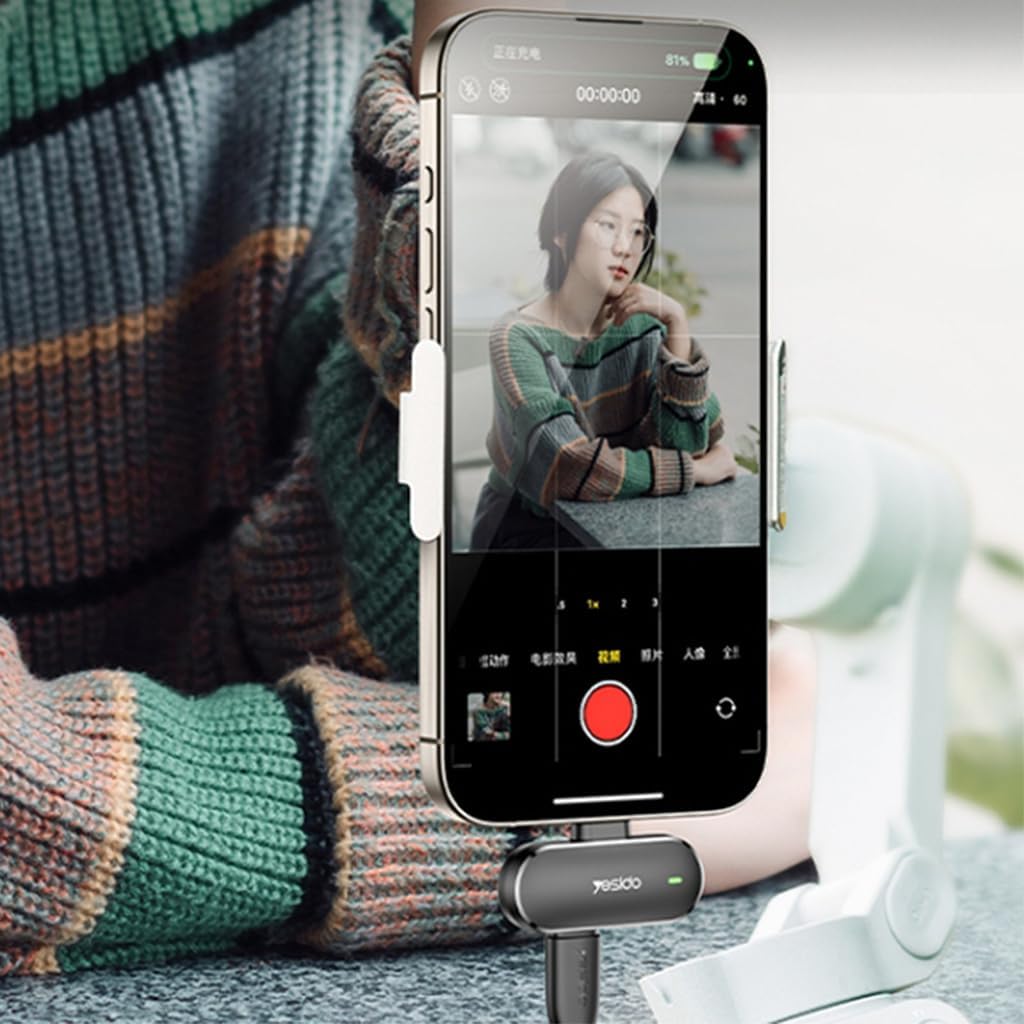 ORANGLES Dual Wireless Lavalier Microphone – Clip‑On Mic for Recording - detailed closeup view - illustrating benefits - Image 3 of 4 | created for all | Shop Dual Wireless Lavalier Microphone – Clip‑On Mic for Recording North Carolina | Free Shipping ORANGLES