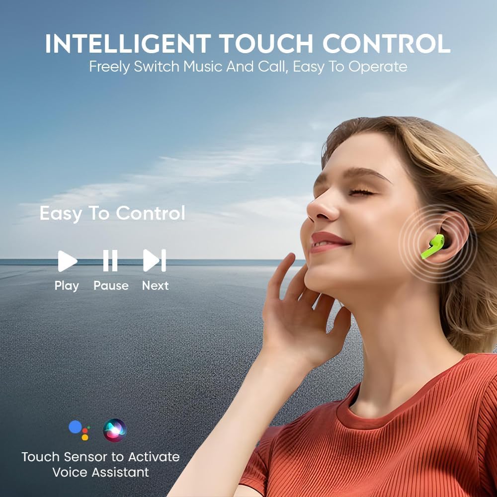 ORANGLES Crystal Wireless Earphones – Bluetooth Headset Waterproof - elegant presentation - exhibiting components - Image 6 of 6 | ideal for home | Discount on Crystal Wireless Earphones – Bluetooth Headset Waterproof Virginia | Free Shipping ORANGLES