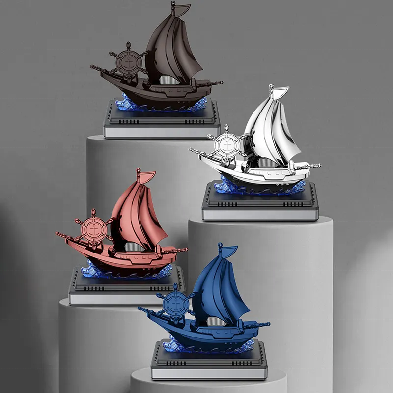 ORANGLES Solar Boat Air Freshener – Eco Car Fragrance Diffuser - elegant presentation - exhibiting components - Image 6 of 6 | ideal for home | Discount on Solar Boat Air Freshener – Eco Car Fragrance Diffuser Virginia | Free Shipping ORANGLES