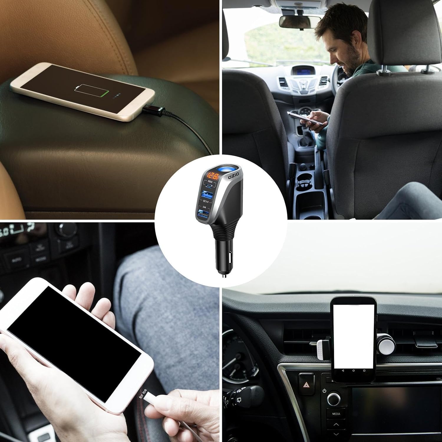 ORANGLES Denx Car Charger – Fast, Smart & Reliable Charging for Every Drive - stunning visual - unveiling characteristics - Image 7 of 10 | perfect for office | Denx Car Charger – Fast, Smart & Reliable Charging for Every Drive offer Washington | Free Shipping ORANGLES