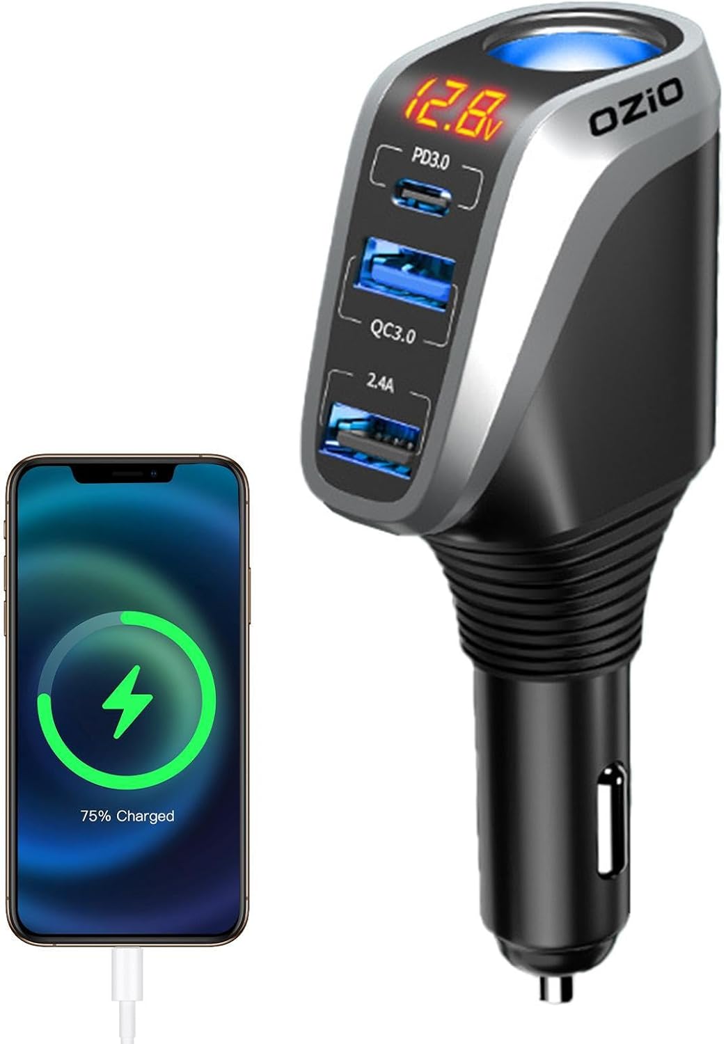 ORANGLES Denx Car Charger – Fast, Smart & Reliable Charging for Every Drive - eye catching display - emphasizing durability - Image 10 of 10 | suitable for professionals | Denx Car Charger – Fast, Smart & Reliable Charging for Every Drive cheap price Tennessee | Free Shipping ORANGLES
