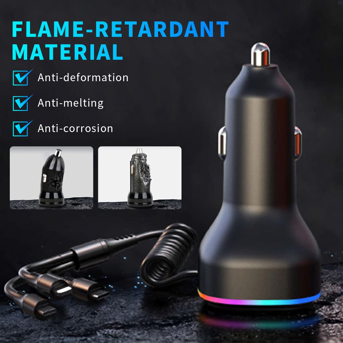 ORANGLES Car Charger – Super Fast Charge & Multi‑Function Power Hub - beautiful composition - centering on build - Image 9 of 11 | excellent for daily use | Get Car Charger – Super Fast Charge & Multi‑Function Power Hub today Massachusetts | Free Shipping ORANGLES