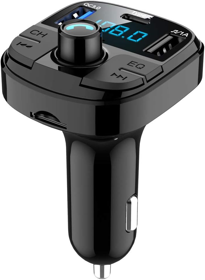 Car MP3 Bluetooth Player Charger – Music, Calls & Fast Charging in One