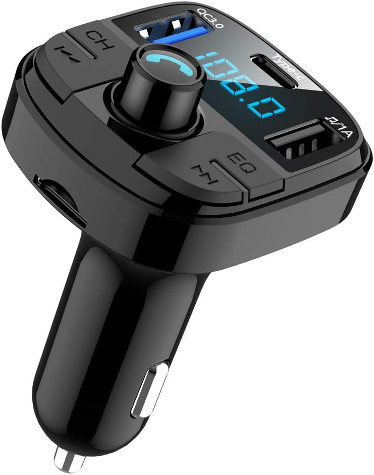 ORANGLES Car MP3 Bluetooth Player Charger – Music, Calls & Fast Charging in One - detailed closeup view - illustrating benefits - Image 3 of 5 | created for all | Shop Car MP3 Bluetooth Player Charger – Music, Calls & Fast Charging in One North Carolina | Free Shipping ORANGLES