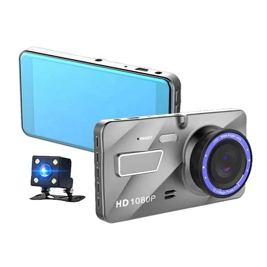 Dual Vehicle DVR – Front & Rear HD Recording for Safer Drives