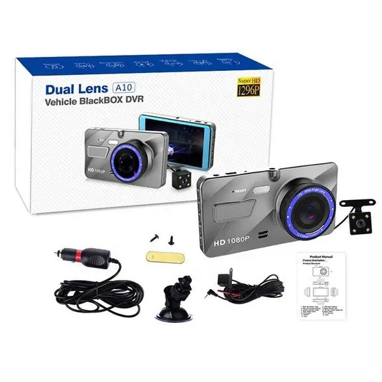 ORANGLES Dual Vehicle DVR – Front & Rear HD Recording for Safer Drives - detailed closeup view - illustrating benefits - Image 3 of 3 | created for all | Shop Dual Vehicle DVR – Front & Rear HD Recording for Safer Drives North Carolina | Free Shipping ORANGLES