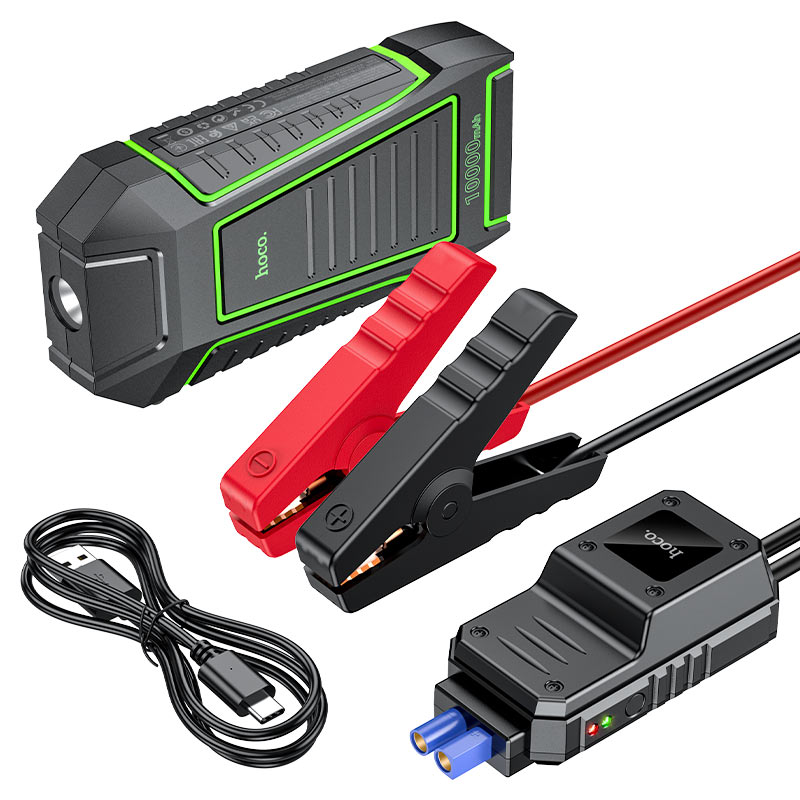 ORANGLES Hoco Smart Car Jump Starter (QS1) – Portable, Powerful & Safe Emergency Backup - high resolution display - exposing craftsmanship - Image 2 of 6 | built for everyone | Hoco Smart Car Jump Starter (QS1) – Portable, Powerful & Safe Emergency Backup for sale Georgia | Free Shipping ORANGLES