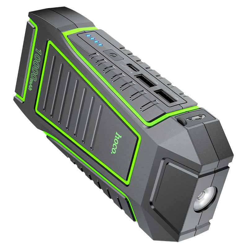 ORANGLES Hoco Smart Car Jump Starter (QS1) – Portable, Powerful & Safe Emergency Backup - detailed closeup view - illustrating benefits - Image 3 of 6 | created for all | Shop Hoco Smart Car Jump Starter (QS1) – Portable, Powerful & Safe Emergency Backup North Carolina | Free Shipping ORANGLES