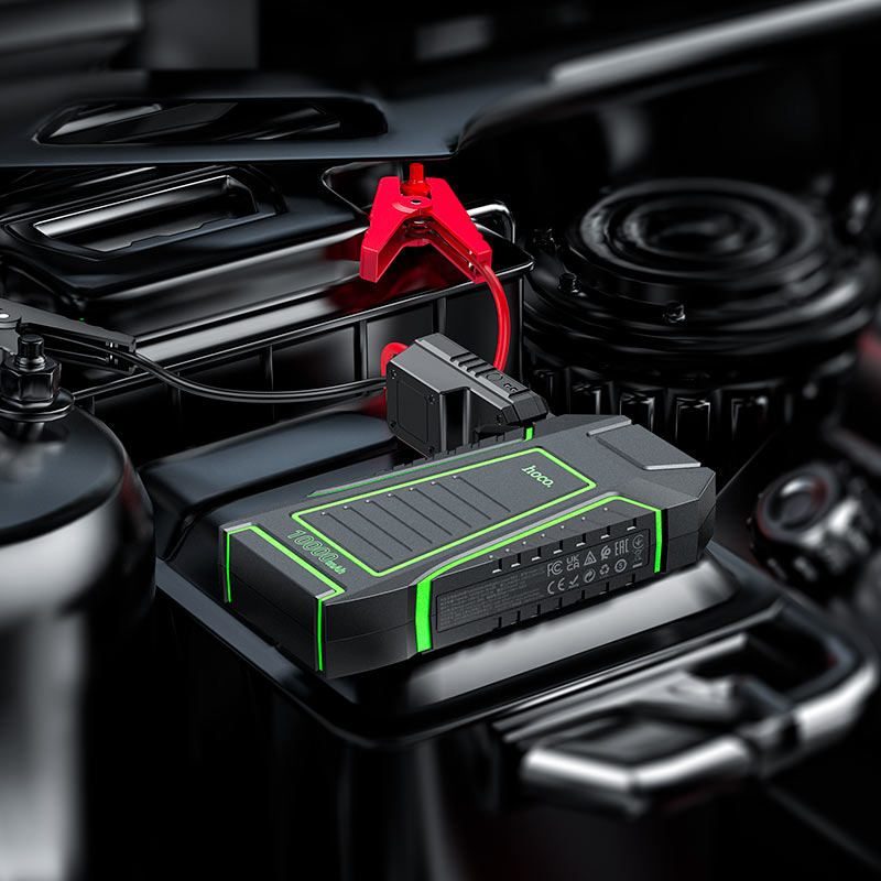 ORANGLES Hoco Smart Car Jump Starter (QS1) – Portable, Powerful & Safe Emergency Backup - elegant presentation - exhibiting components - Image 6 of 6 | ideal for home | Discount on Hoco Smart Car Jump Starter (QS1) – Portable, Powerful & Safe Emergency Backup Virginia | Free Shipping ORANGLES