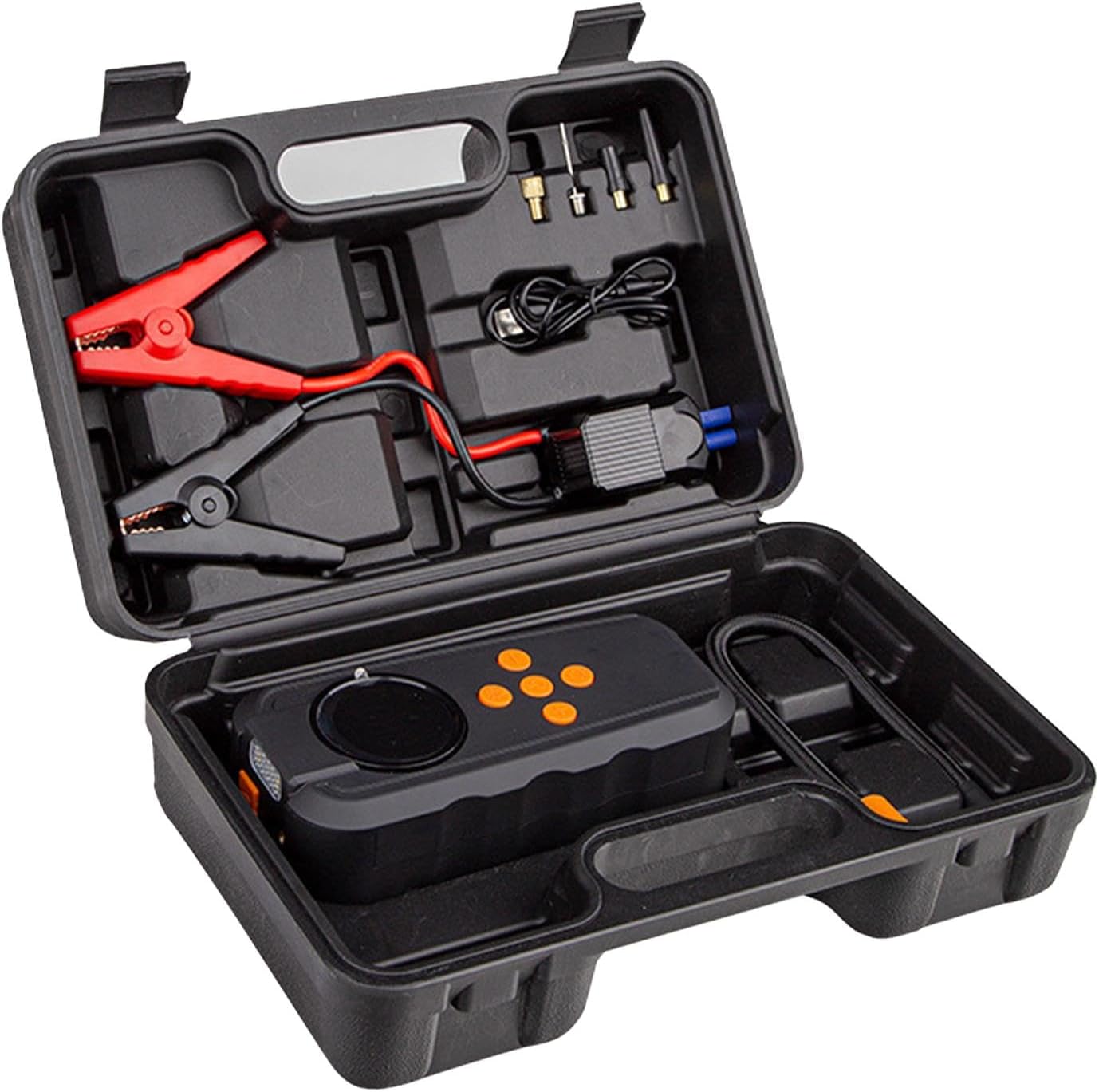 Car Jump Starter & Compressor – Portable Emergency Power & Tire Inflation