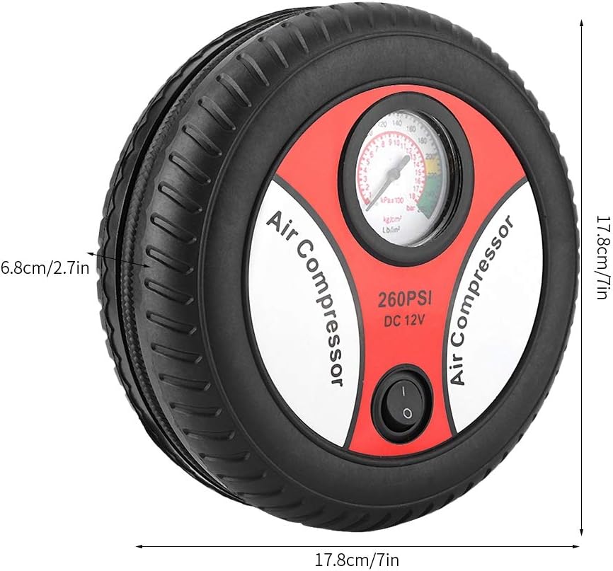 ORANGLES Portable Air Compressor Pump – Fast, Compact & Reliable Tire Inflation - angled perspective - presenting advantages - Image 4 of 6 | fits any environment | Purchase Portable Air Compressor Pump – Fast, Compact & Reliable Tire Inflation Michigan | Free Shipping ORANGLES
