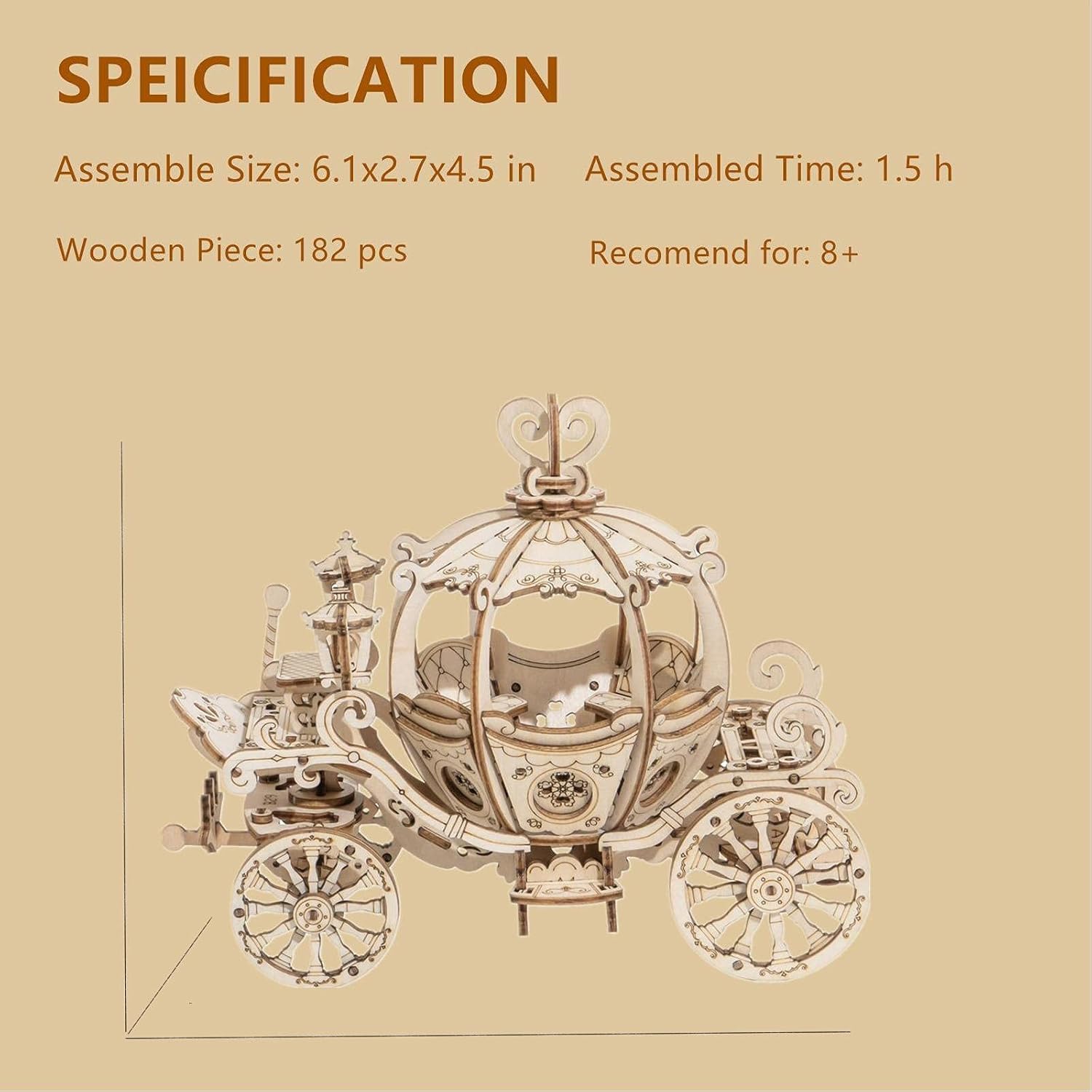 ORANGLES Wooden 3D Puzzle – Creative Brain Teaser & Educational Toy - detailed closeup view - illustrating benefits - Image 3 of 6 | created for all | Shop Wooden 3D Puzzle – Creative Brain Teaser & Educational Toy North Carolina | Free Shipping ORANGLES