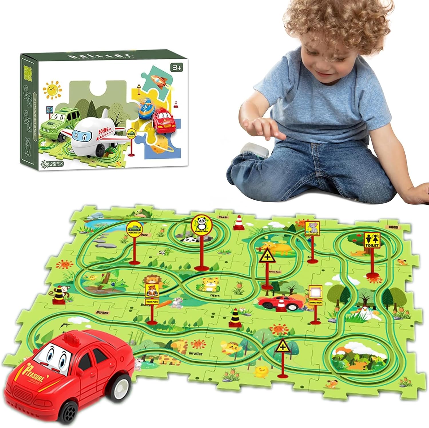 Kids Puzzle Assembly Set – Creative Building & Educational Fun