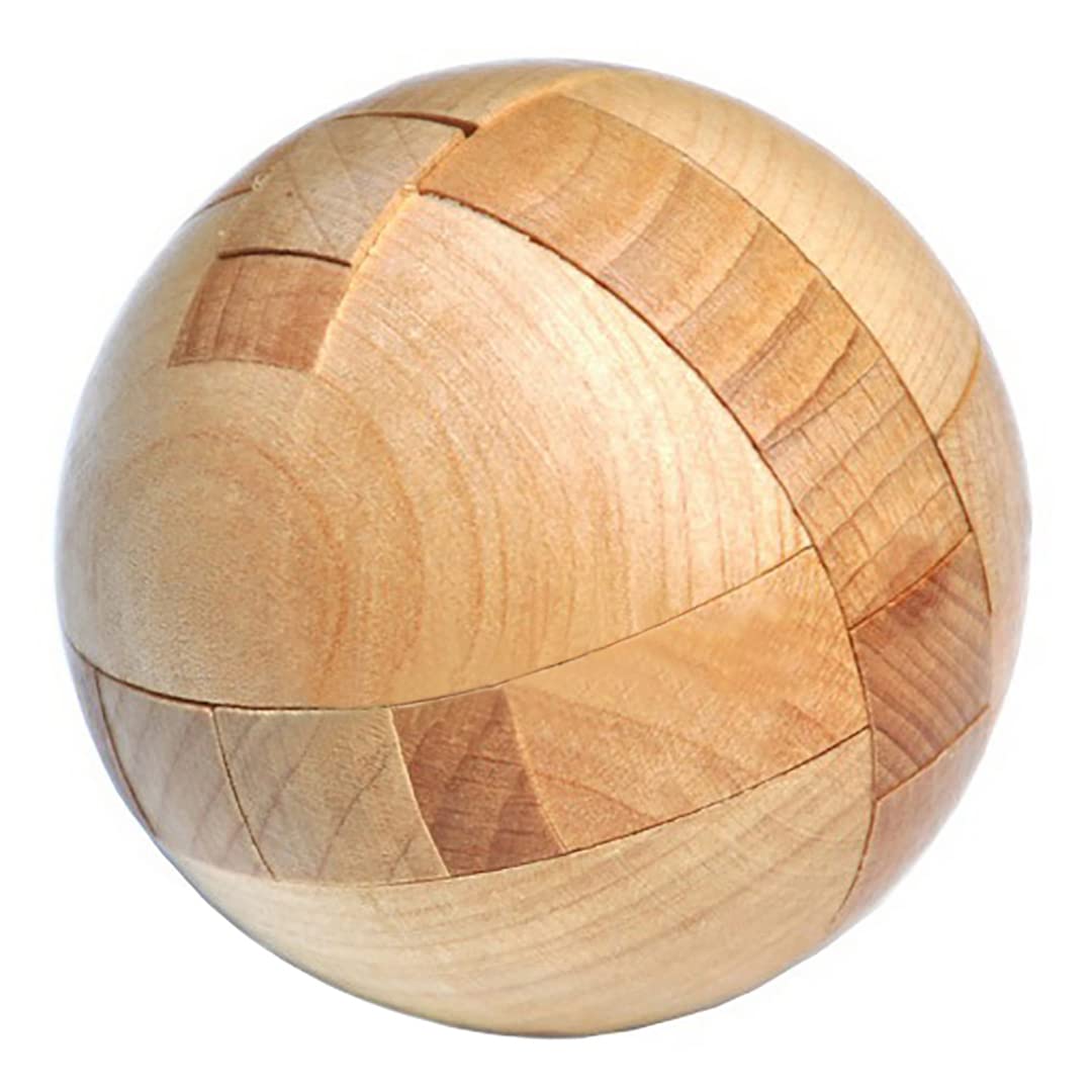Wooden Puzzle Magic Ball | Brain Teaser Game